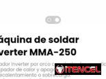 Máquina de soldar Inverter MMA-250 Soldador Inverter por arco con electrodos revestidos