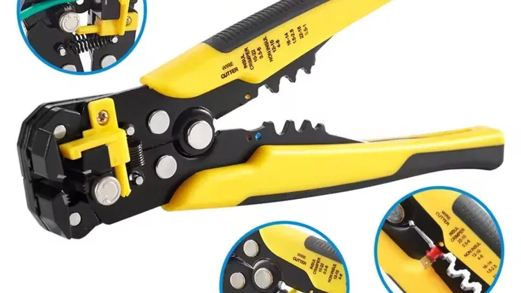 Pinza pelacables para trabajos de electricidad y electrónica para su carro.