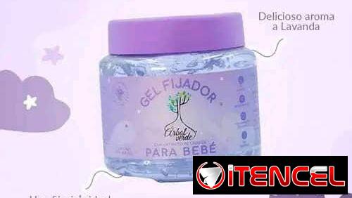 Gel Fijador para bebé fragancia a Lavanda