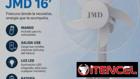 Ventilador recargable