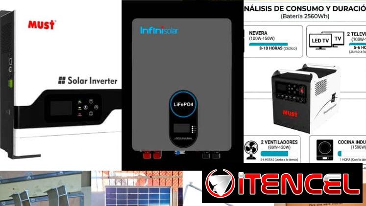 Kits solares, paneles, inversores y kits montaje