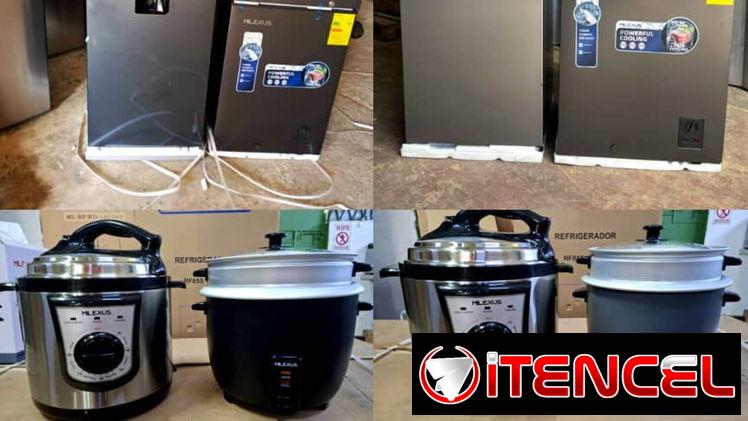 Combos equipos eléctricos ollas refrigerador cocina nevera