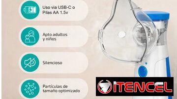 Nebulizador para niños y adultos