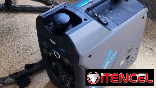 Planta eléctrica, gas y gasolina, silenciosa. 4000W