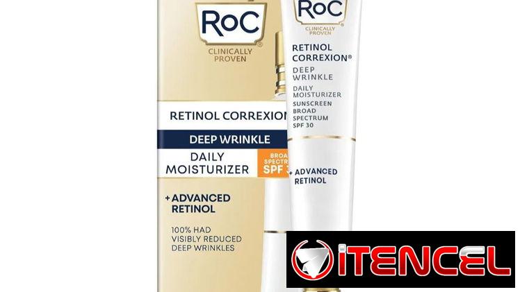 RoC Retinol Correxion Deep Wrinkle Daily Moisturizer con SPF 30 (30 ml) | videojuegoshabana.com