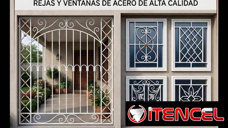 Trabajos de herrería, rejas puertas y ventanas