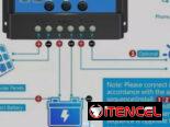CONTROLADOR REGULADOR DE CARGA SOLAR PWM