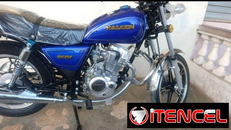 Moto automática Gn Halcón 125cc