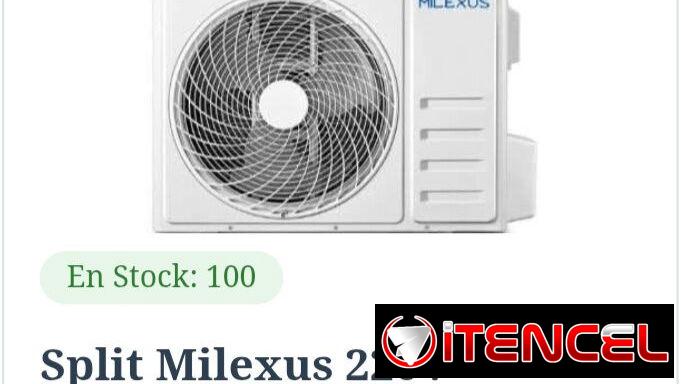 Split Milexus 1 t |Marca Milexus |Garantía  y  Trasnporte incluido .