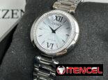 CITIZEN ECODRIVE CAPELLA PARA MUJER (EX1500-52A) DE 34MM , NUEVO A ESTRENAR POR USTED , CRISTAL DE ZAFIRO 58049738