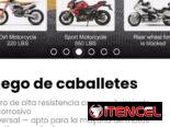 Juego de caballetes. Universal — apto para la mayoría de motos deportivas y naked