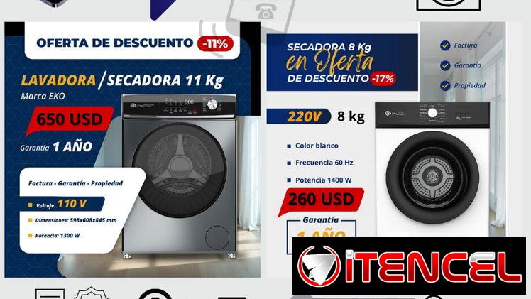 Lavadoras automáticas y semiautomáticas