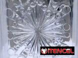 Bloques de cristal  19x 19 x 8
