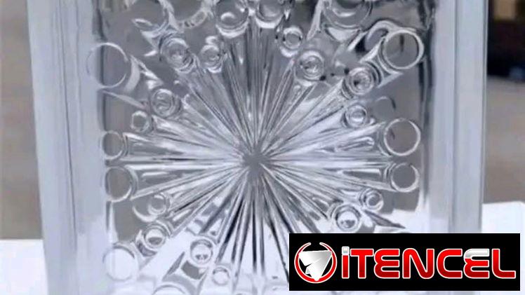 Bloques de cristal  19x 19 x 8
