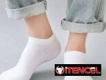 Medias tobilleras color entero