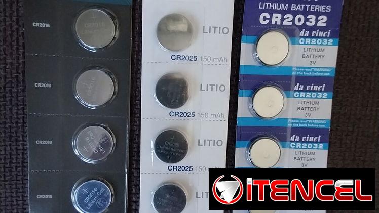 PILAS   CR2016 Y CR 2025