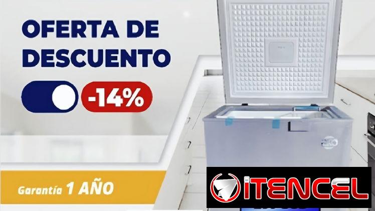 Nevera / Congelador Horizontal EKO– 5 pies (150 litros)