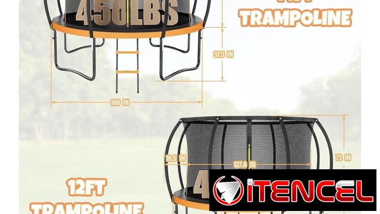 Trampolin de 14 pies