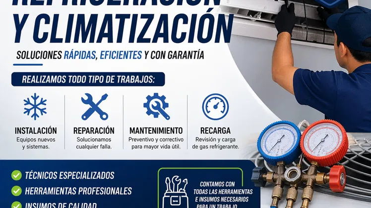 ❄️🔧 Reparacion/Instalacion de aire acondicionado, neveras, bebederos y split