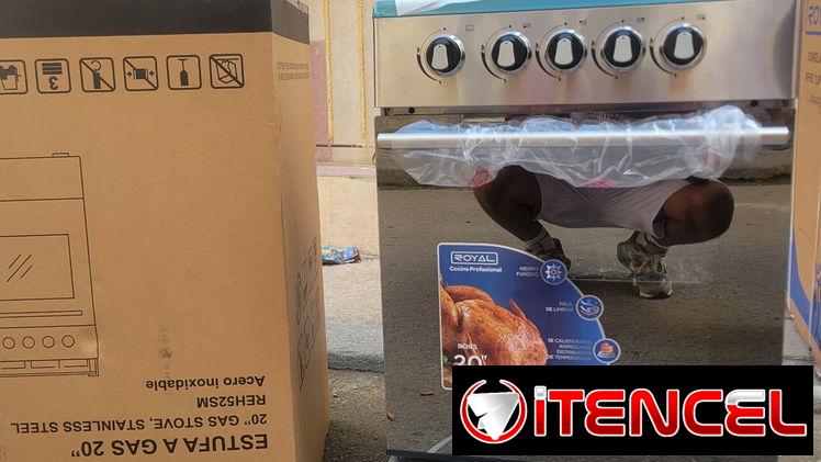 Cocina Royal 4 quemadores transporte incluido