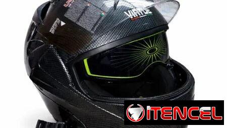 CASCO INTEGRAL DE FIBRA DE CARBONO