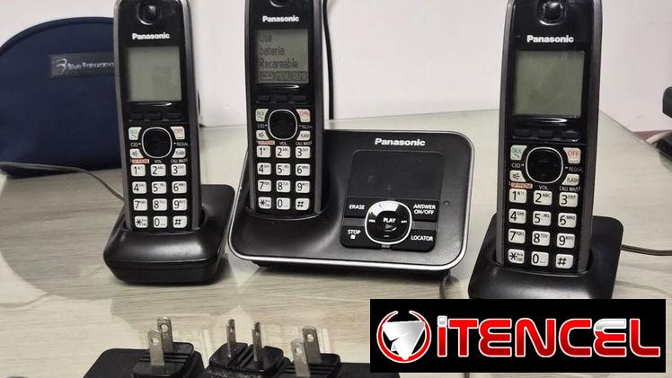 VENDO Sistema de Teléfonos Inalámbricos Panasonic Originales 📞