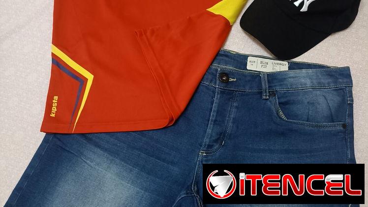 Chort mezclilla talla 34 y pulover España Talla L