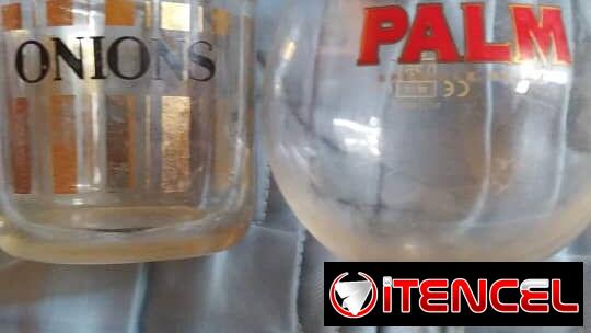 COPA Y VASO ANTIGUO PARA COLECCIÓN. 500 CUPC/U.