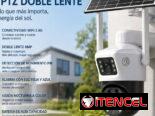 Cámara Solar Wifi Exterior e interiores de vigilancia