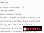 Split Panasonic Inverter de 2 toneladas de uso pero en perfecto estado en 600 USD