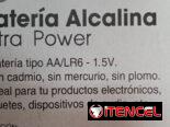 PACK DE 4 PILAS ALCALINAS LR6/AA