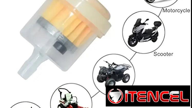 Filtro de gasolina para motos, plantas eléctricas etc…! Con imán para recoger los residuos metálicos!! Nuevos.