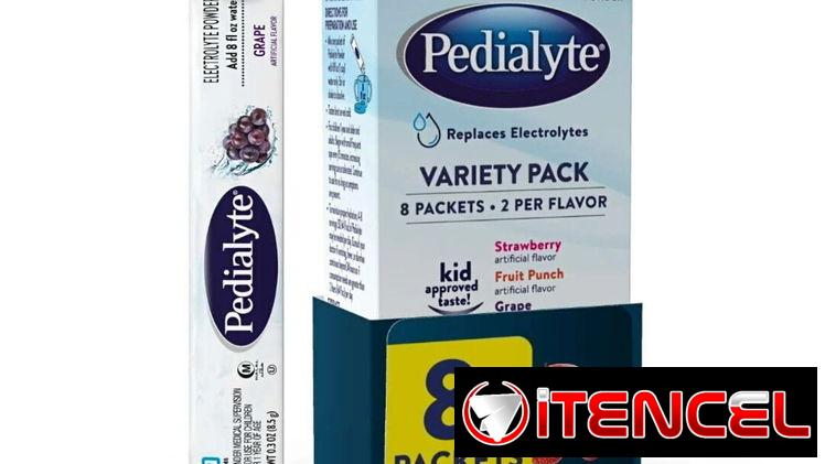 Sales de rehidratación oral para niños y adultos caja con 8 paquetes 20 USD