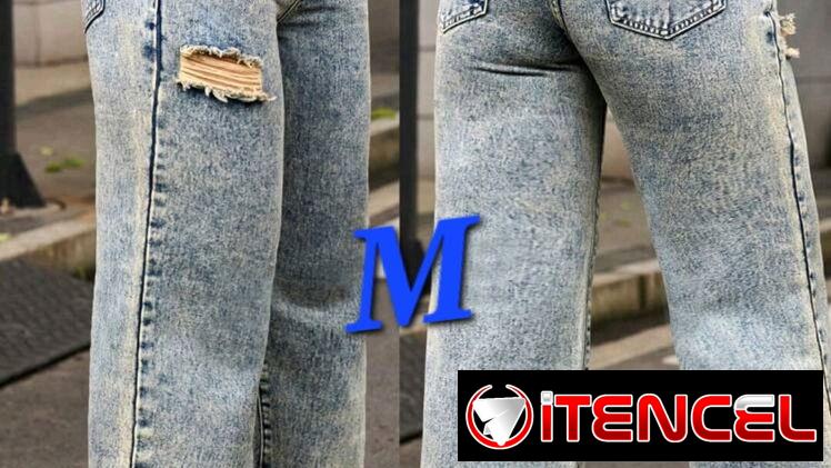 Pantalones Mezclilla de Shein