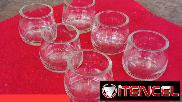 Vasos Artesanales y Cortes de Botellas