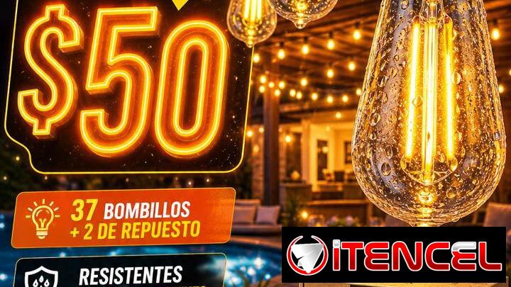 ❗️❗️Oferta Especial 37 bombillos + 2 de. Respuesto❗️❗️