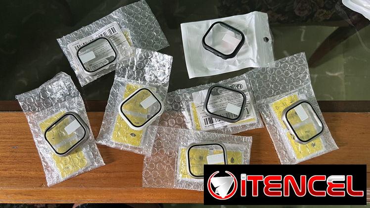 Protector rígido con mica de cristal incluida para Apple Watch Serie 10 y 11 (42mm y 46mm)