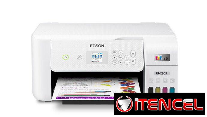 IMPRESORAS EPSON ECOTANK ET-2800 y ET-2803|ALL IN ONE|SISTEMA DE TINTA CONTINUA|WIFI|EN SU CAJA-0KM_53849890_