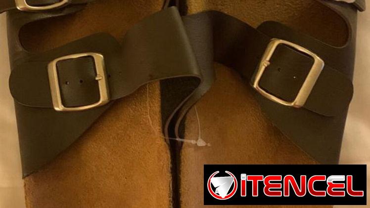Sandalias Prácticas de cuero tallas grandes