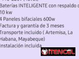 Vendo Kit solares con instalación incluida, d diferentes precios,no t qdes sin el tuyo,tengo mensajería por todo el país