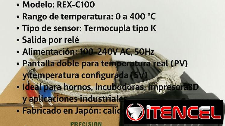 Control digital de temperatura para hornos