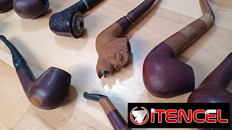 Vendo esta coleccion de pipas (cachimbas) de tabaco..52517366
