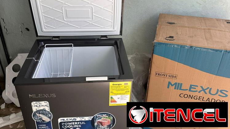NEVERA (FREEZER) MILEXUS 3.5 pies (100 L).FACTURA,GARANTIA Y ENVÍO GRATIS.Nueva en Caja.