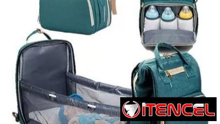 Mochilas pañaleras con cambiador 😍