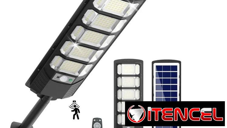Lamparas panel Solar