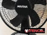 Ventiladores recargables MARWA con panel solar