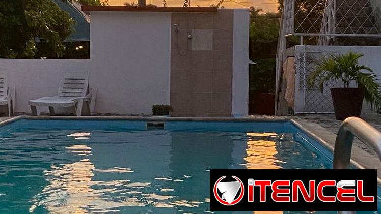 Cod.Z 💎 Renta de Casa para 10 Personas con Piscina y Garaje | Marazul