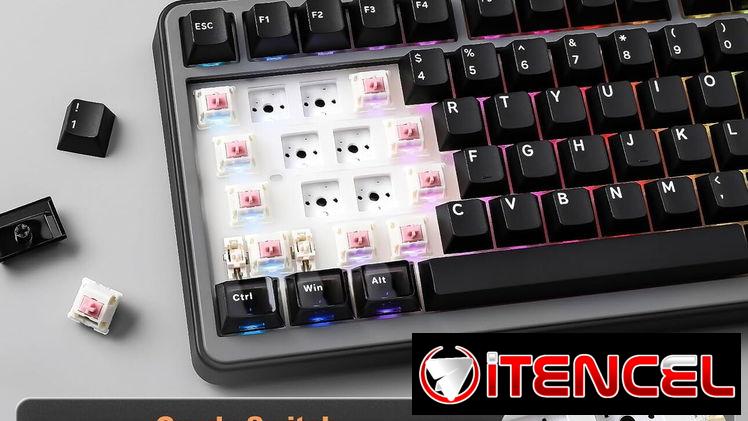 ⌨️Teclado Gaming Mecánico Yunzii B75 Pro Max