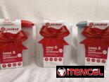 Set de 5 pozuelos plásticos con tapa