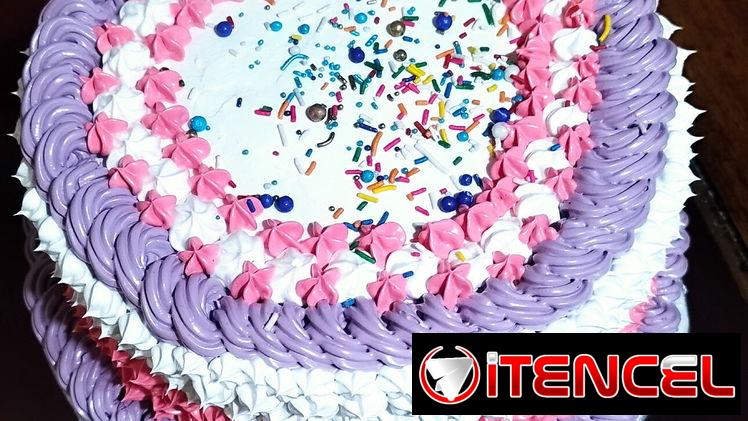Cake doble relleno de chocolate a 3500 por encargo